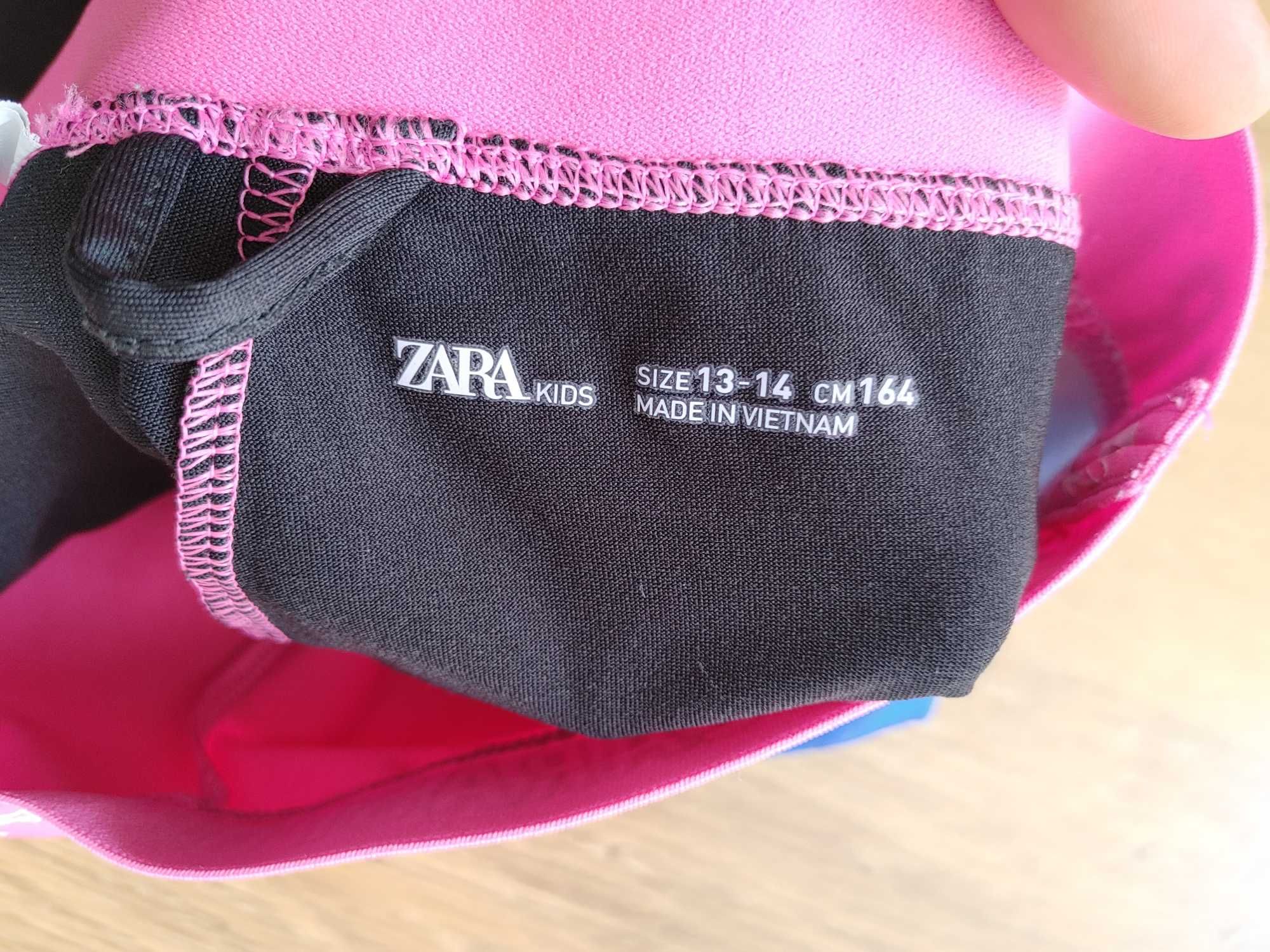 Zara sportowe leginsy za kolana 164 10l+ bdb+