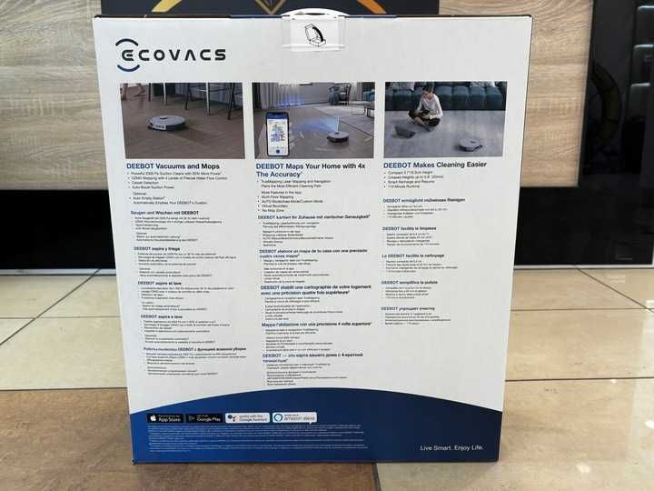 Robot Odkurzająco-Mopujący Ecovacs Deebot N8
