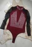 Body damskie z cekinami