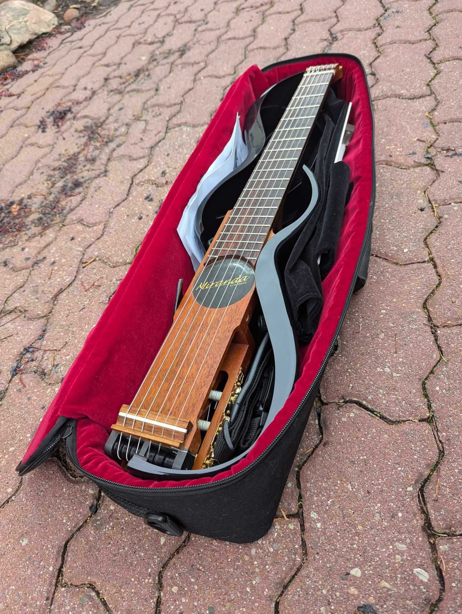 Gitara klasyczna Miranda CFX-200 Gitara podróżna Travel Guitar UNIKAT