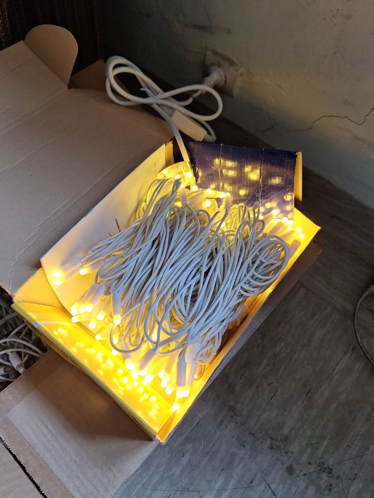 Oświetlenie iluminacje led lamki sznury świetlne