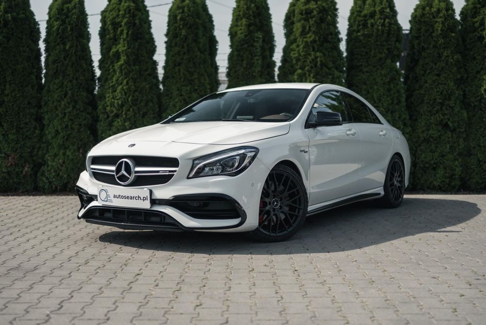 Mercedes-Benz CLA 45 AMG, Cesja, Rata 1600 zł!, Salon PL, II wł., Bezwypadkowy, FV23%