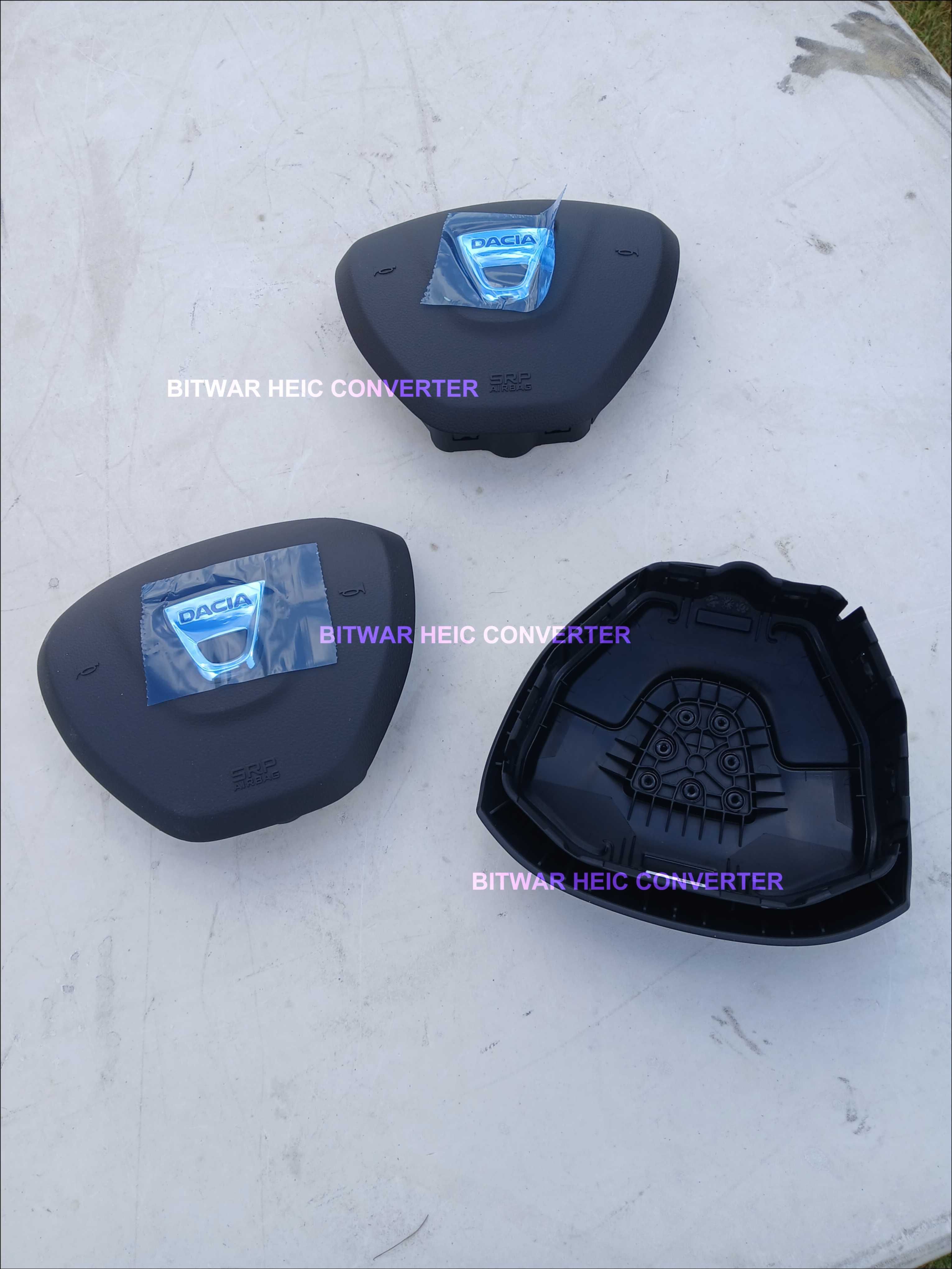 Dacia Duster 2 II zaslepka airbag cover kierowcy pasazera oslona pasy