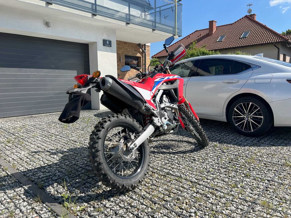 Honda CRF 300 L  2020  1 600 km — IDEALNA + pakiet enduro