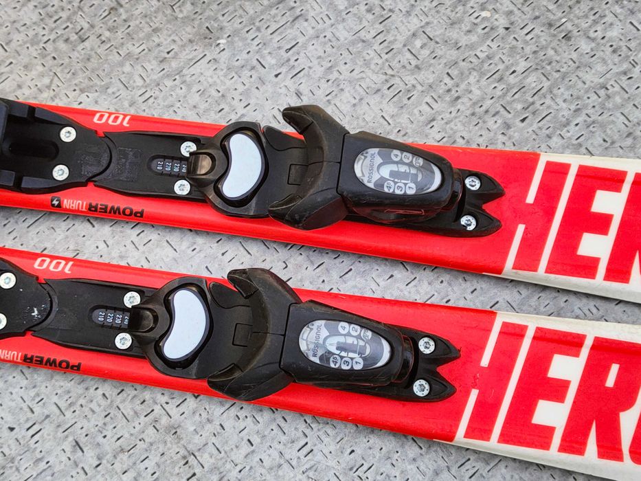 Topowy dziecięcy Rossignol HERO J  100 cm . Po serwisie. TANIO!