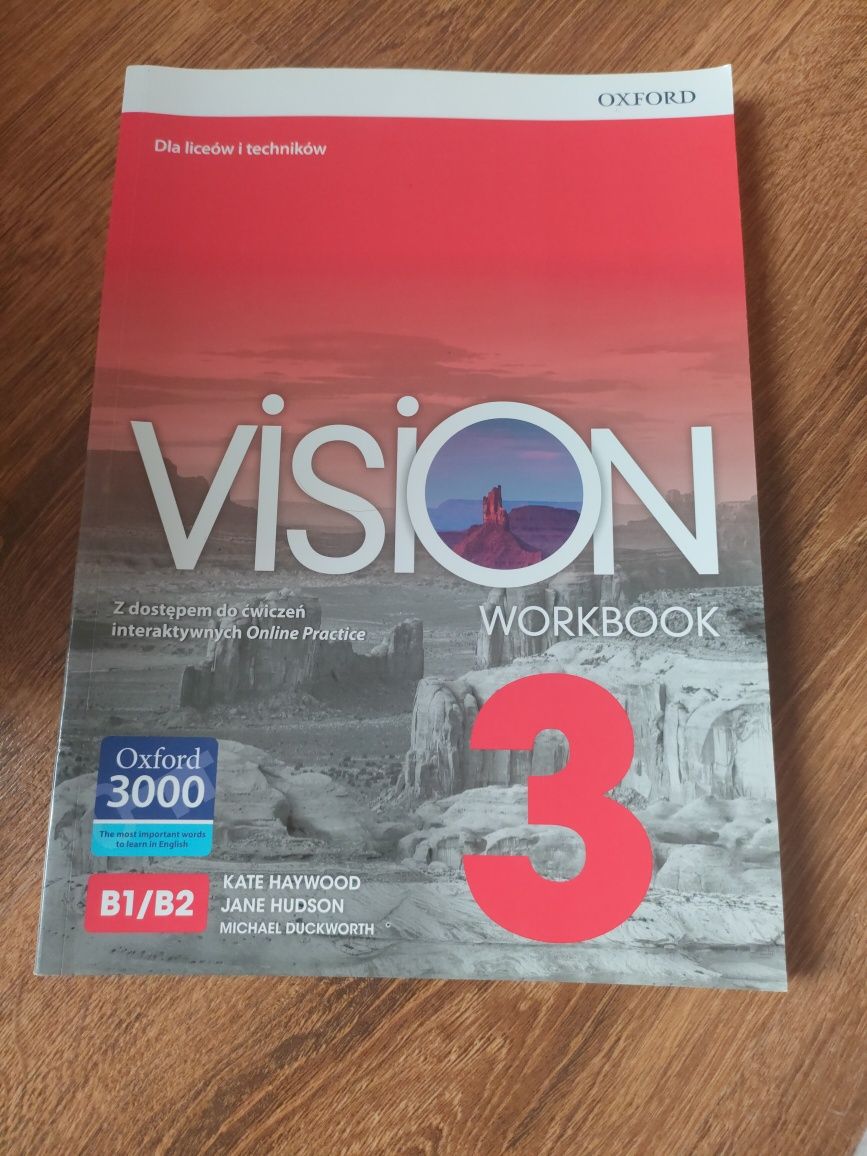 Vision 3 Workbook B1 B2. Zeszyt ćwiczeń