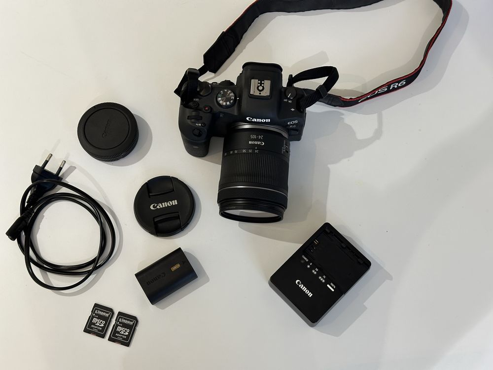 Canon EOS R6 + RF 24-105mm f/4 бездзеркальний фотоапарат