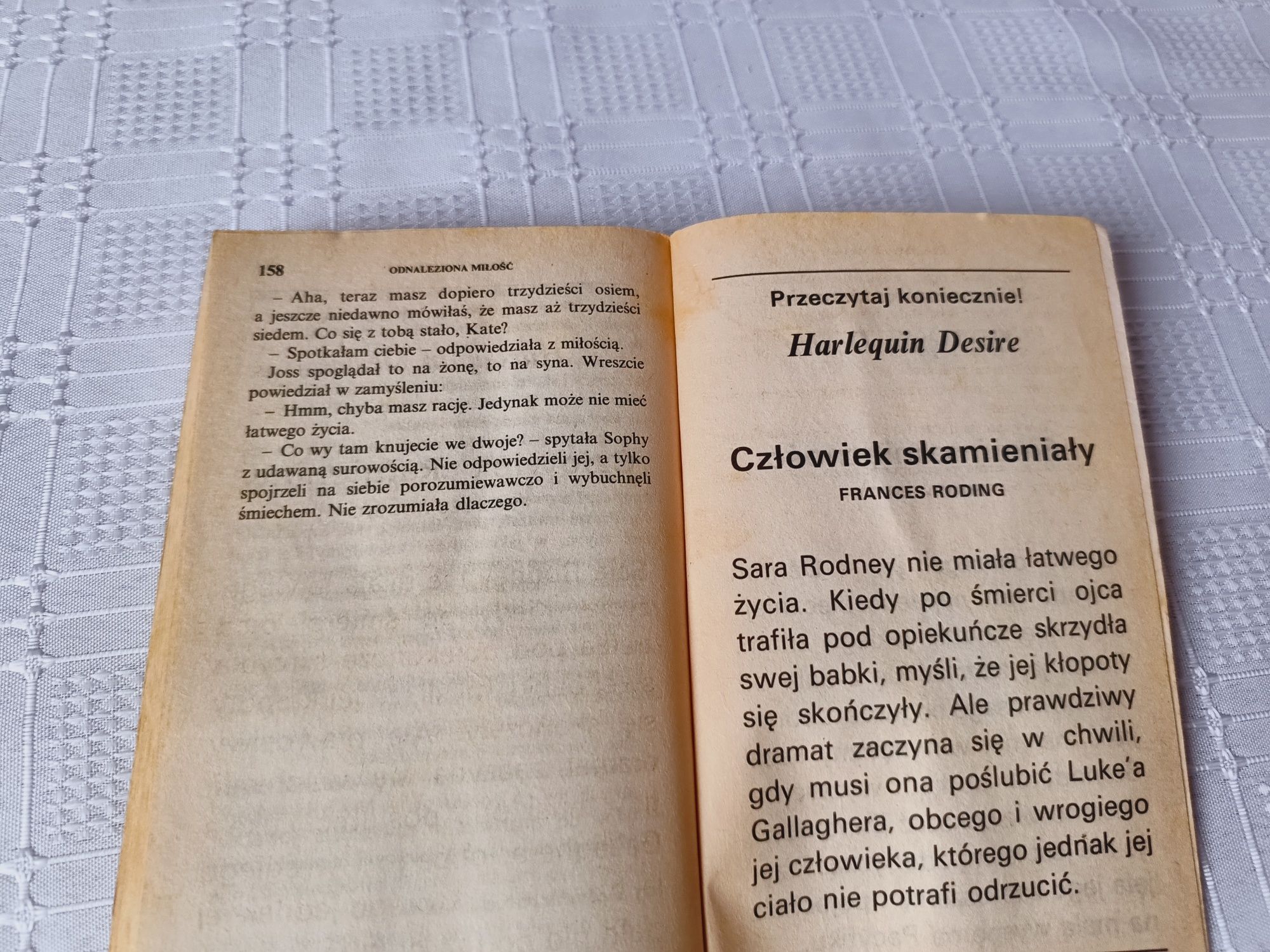 Harlequin Romance Odnaleziona miłość, Penny Jordan