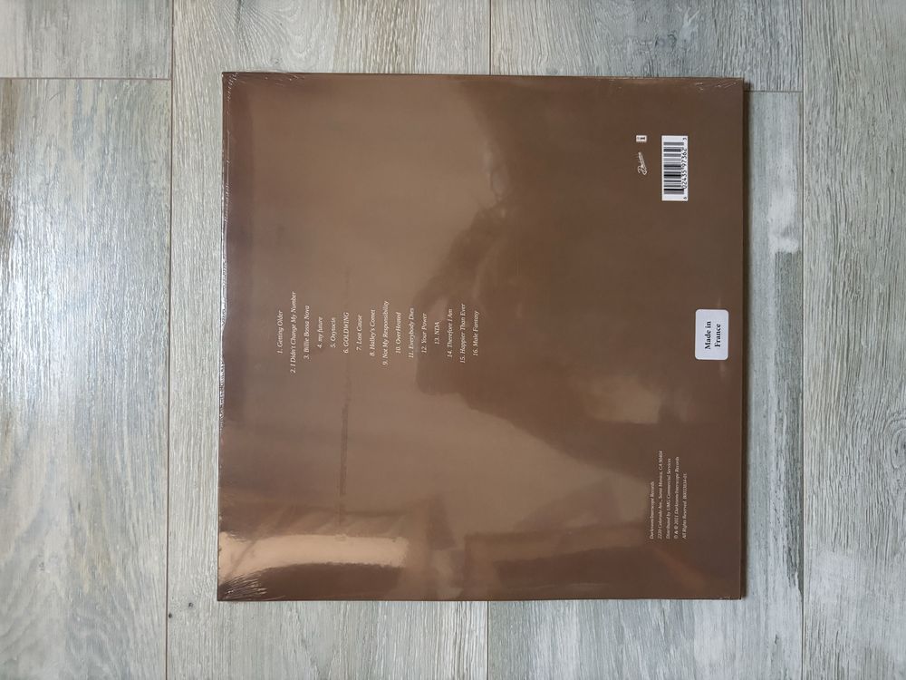 Billie Eilish Happier Than Ever Vinil Dourado