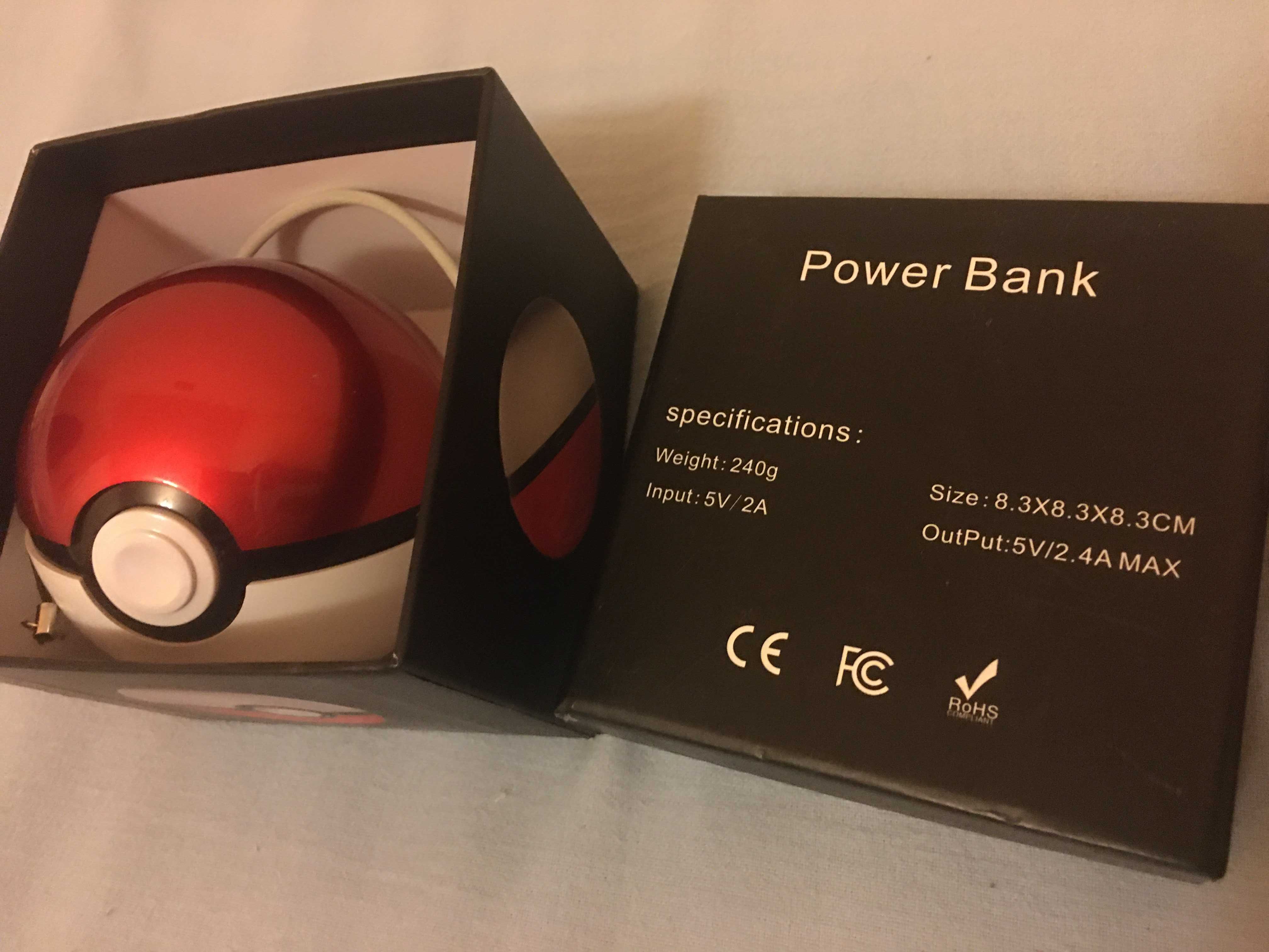 Powerbank Pokemony Pokeball 12000 mAh