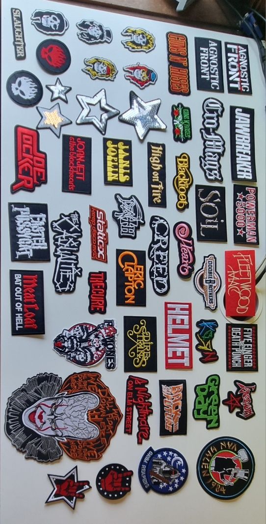 Patches de Bandas Filmes e Séries 1/2