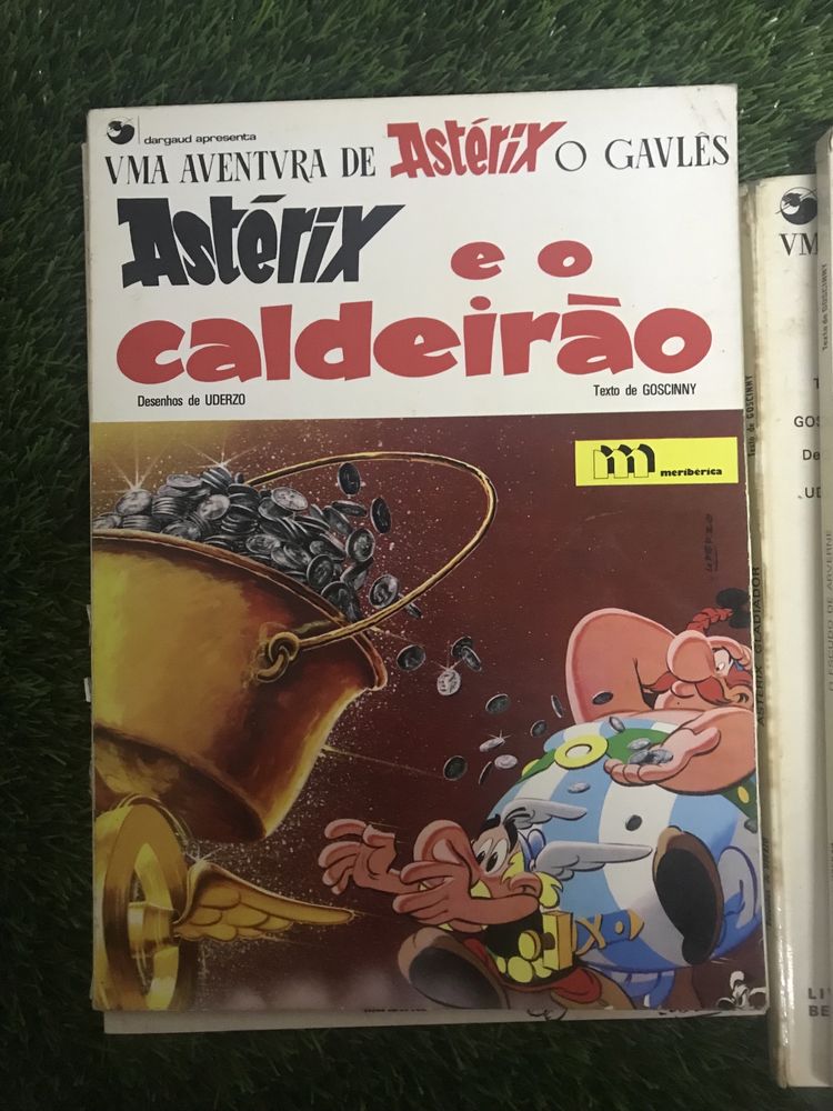 Livros BD Asterix - Edições antigas