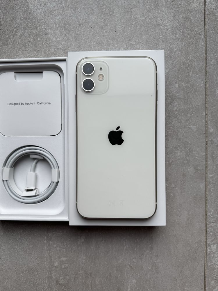 iPhone 11 White 64 GB Biały  j. NOWY