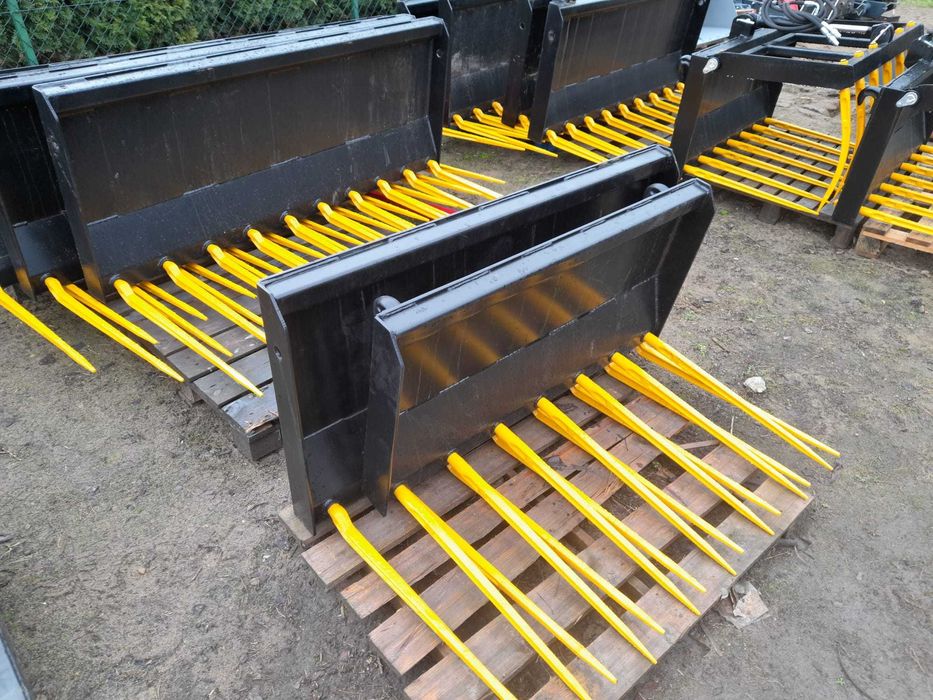 Do obornika widły na linke kute zęby na stary typ tura łyżka krokodyl