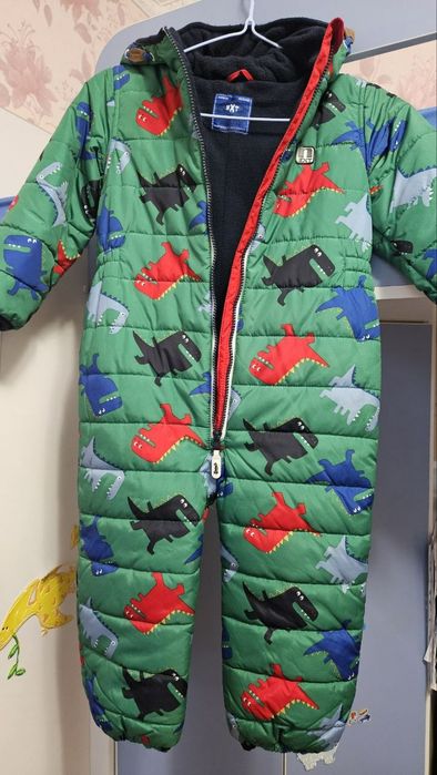 Комбінезон дитячий Next 3-4р на флісі осінь зима теплий бв