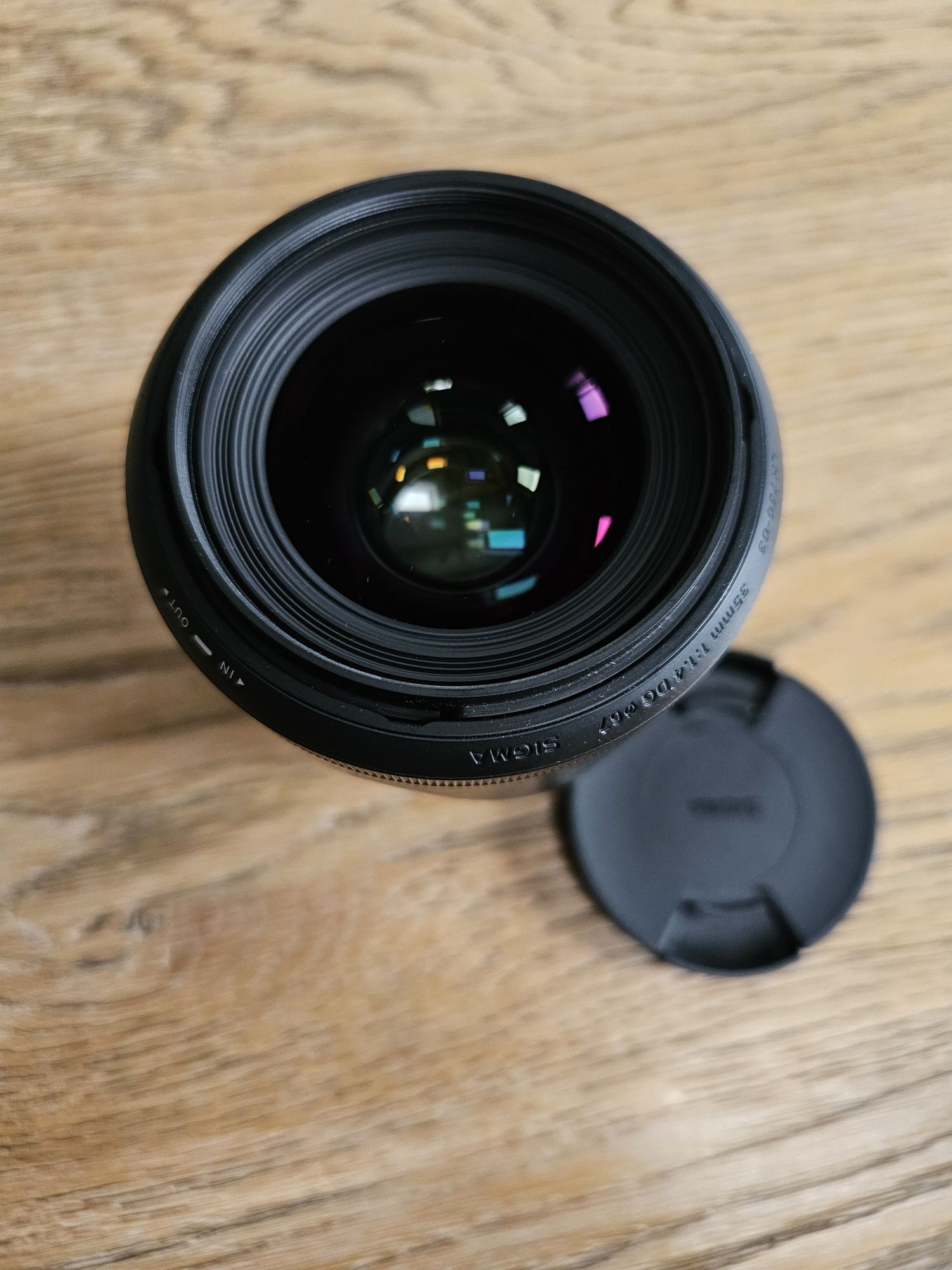 Sigma 35mm 1.4 ART super ostry obiektyw Canon