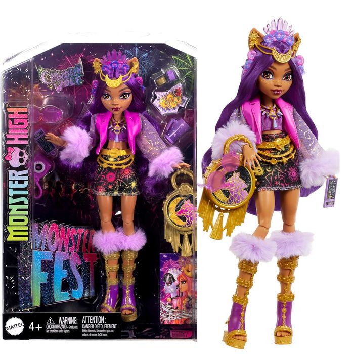 Лялька Monster High Монстрофестиваль Клодін Monster Fest Clawdeen Wolf