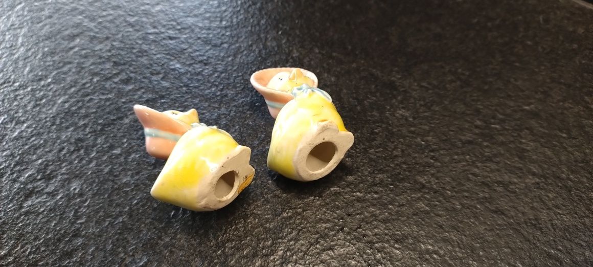 2 x figurka ceramiczna porcelanowa  kaczka