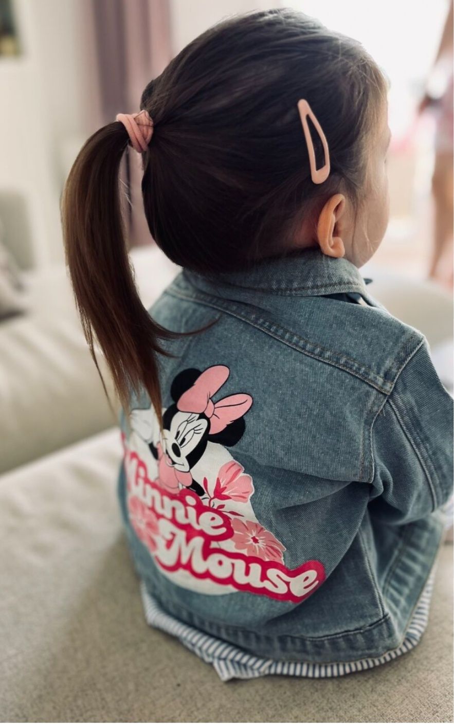 Katana kurtka wiosenna jeansowa Myszka Minnie Minnie Mouse