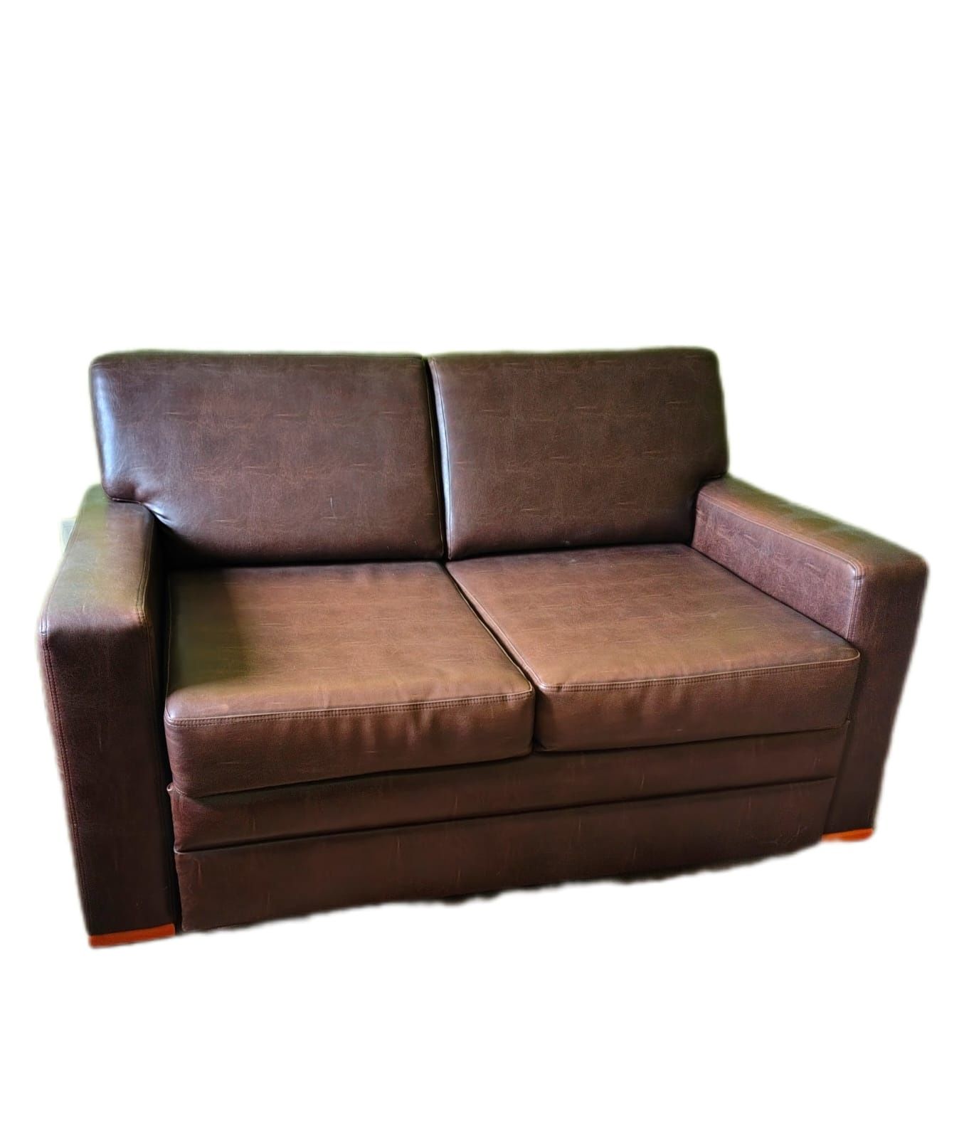 Skórzana sofa z funkcją spania, kanapa wypoczynek
