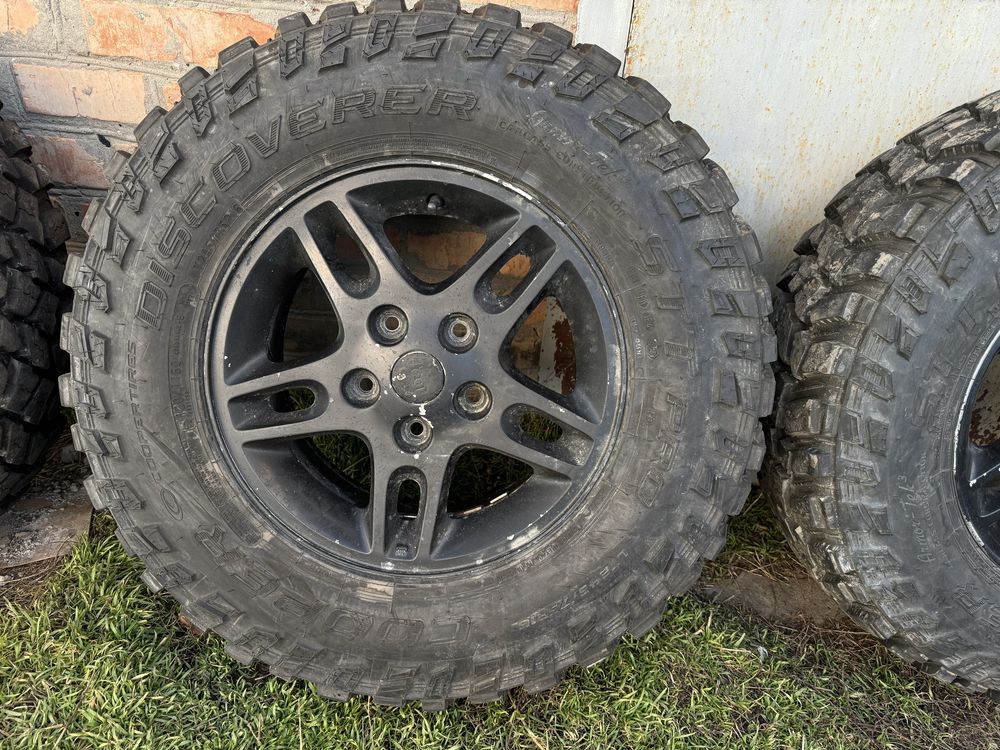 Колеса для бездоріжжя на Jeep Grand Cherokee