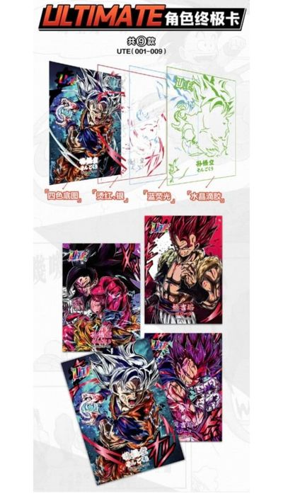 Karty Kolekcjonerskie Dragon Ball Box Boostery
