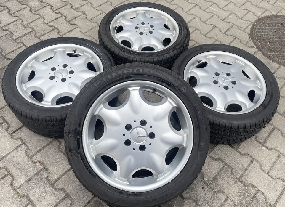 Felgi 5x112 17” 7.5j et35 ESPRIT mercedes w124 c124 w201 190 w202 cult