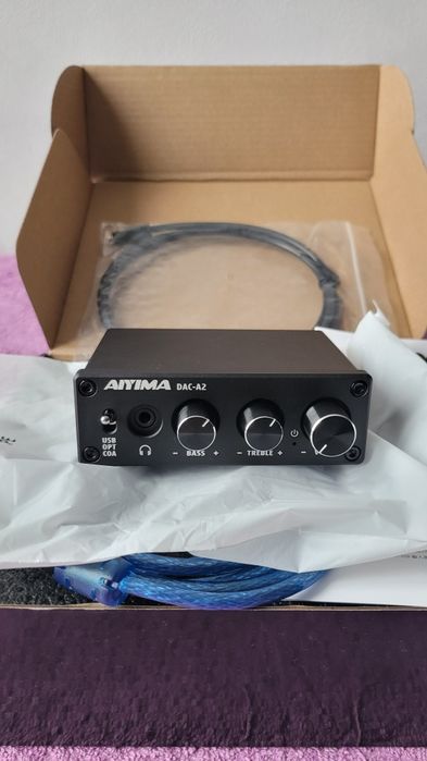 Підсилювач конвертер звуку ЦАП AIYIMA DAC-A2  HiFi