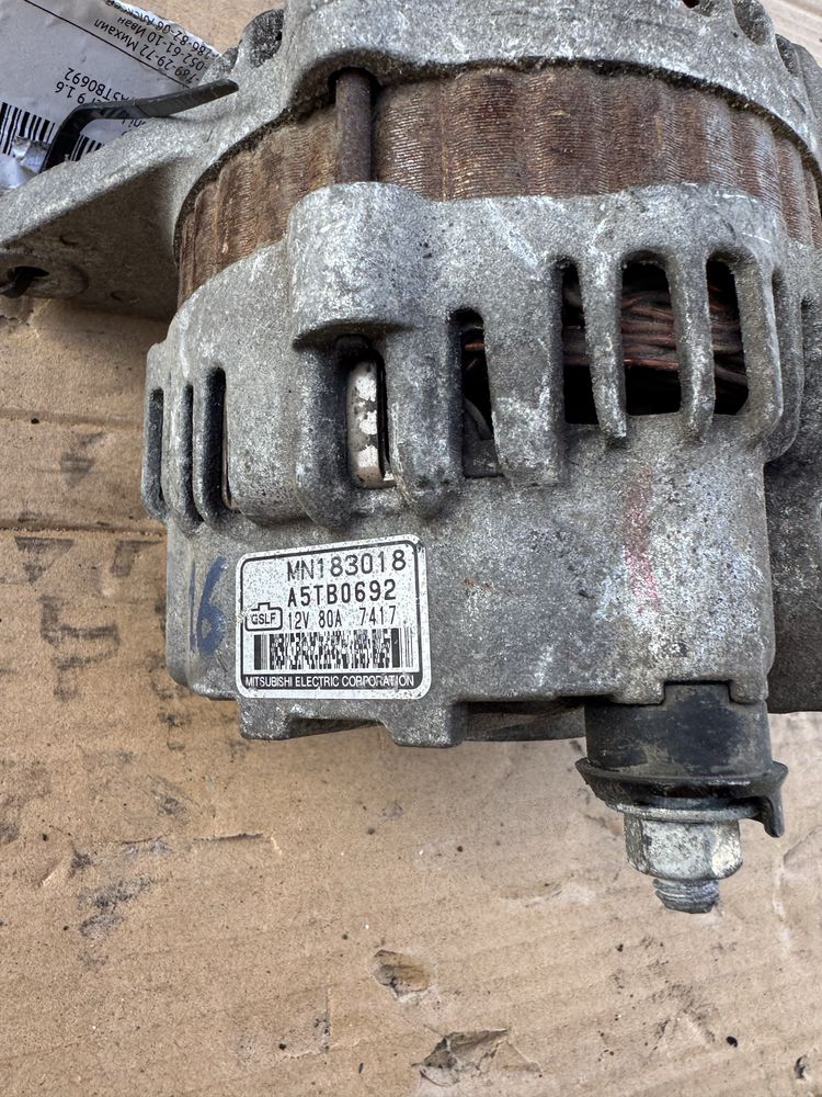 Генератор 1.6 mn183018 a5tb0692 994600 lancer 9 mitsubishi ланцер  9