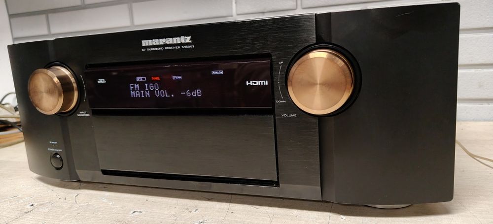 Amplituner MARANTZ SR-6003. Radio internetowe, HDMI