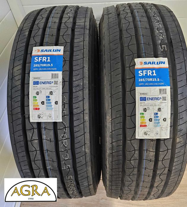 285/70R19.5 SAILUN (845netto) SFR1  opona przód prowadząca opony nowa