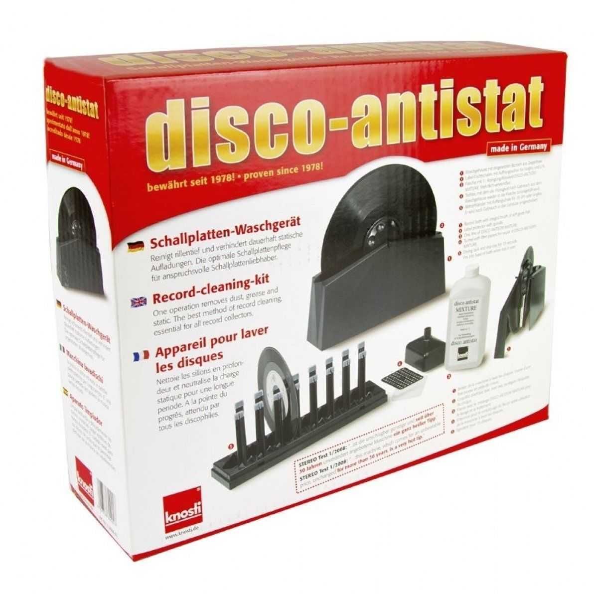 Моечные машинки пластинок - Knosti Disco-Antistat - Germany!