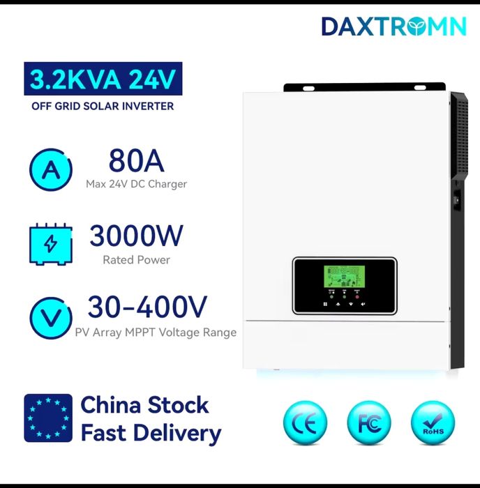 LiFePo4 Аккумулятор 24V 7760W / 8x Eve LF304Ah