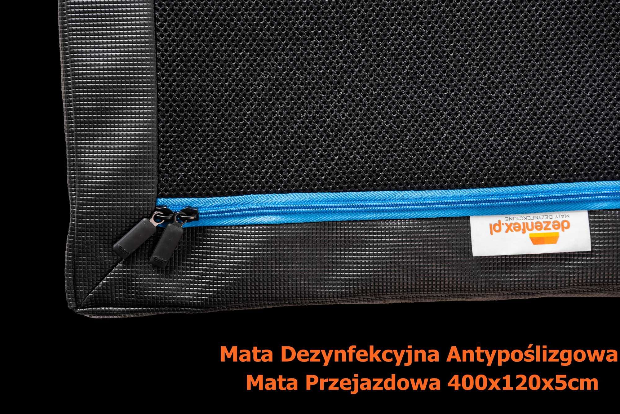 Maty;mata dezynfekcyjna; 400x120x5cm Antypoślizgowe Przejazdowa /