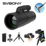 Монокуляр svbony sx32 10x42 + штатив + тримач для телефона