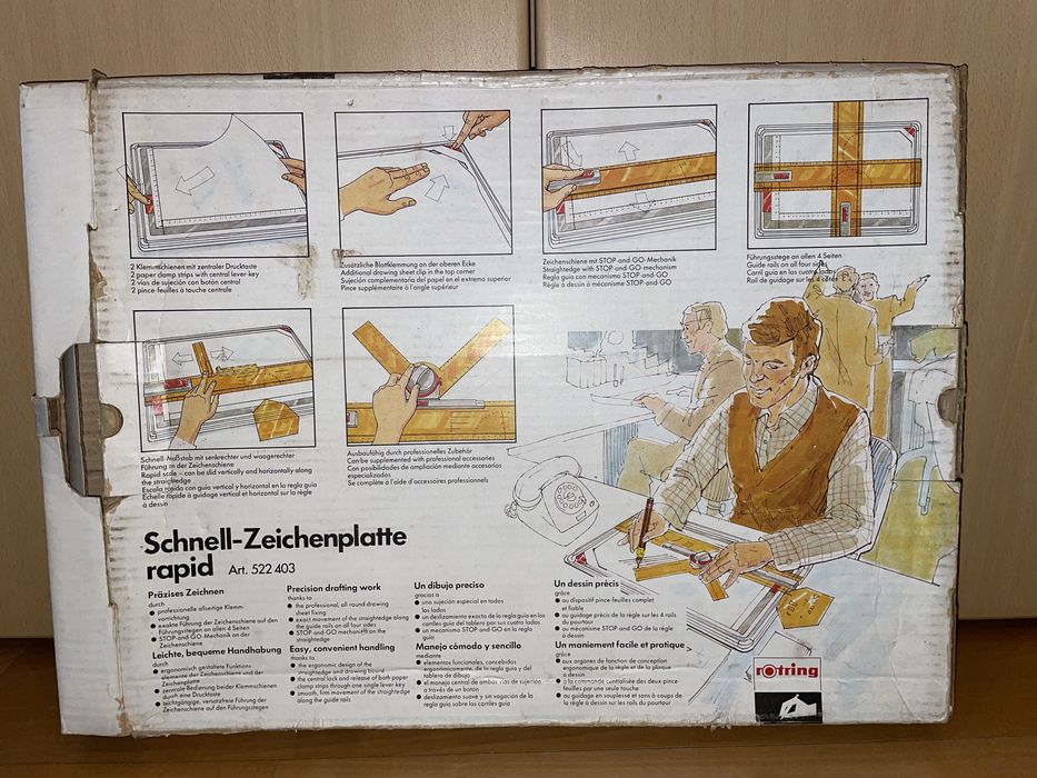Prancha de desenho rápido A3 Rotring