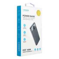 Powerbank VEGER L10 - 10 000mAh LCD czarny (W1105)