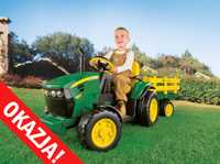 Traktorek John DEERE dla dzieci na akumulator PegPerego 12 V NOWY!!!