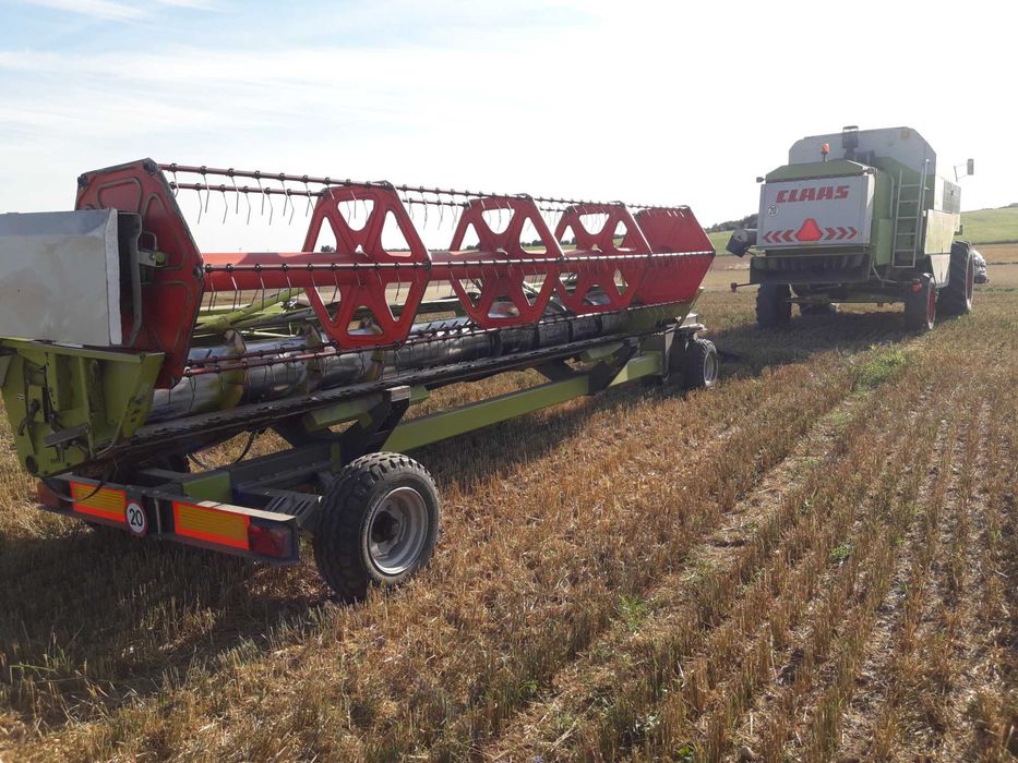 Claas Mega 218 II. Heder 6m.