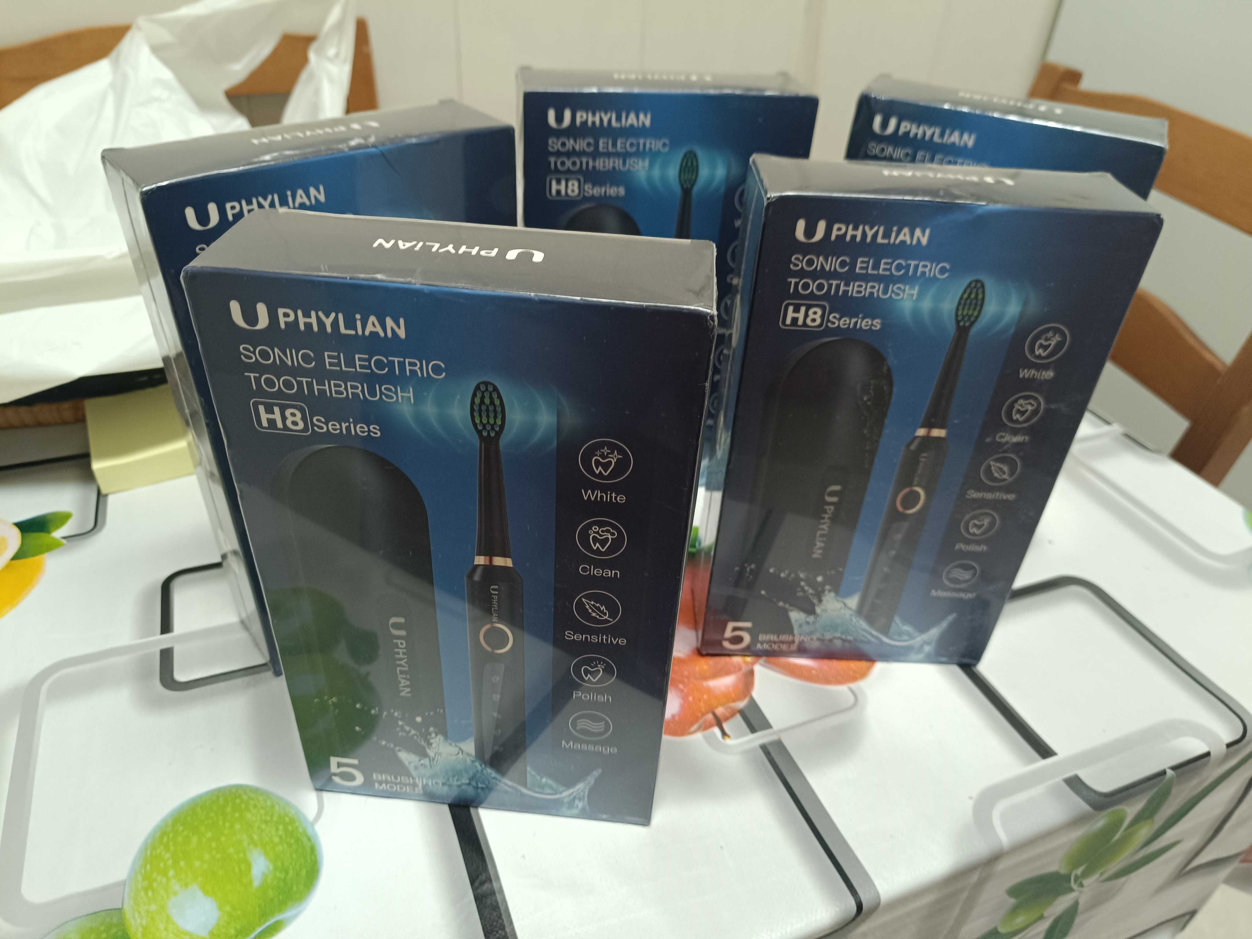 Escovas dentes elétricas novas!