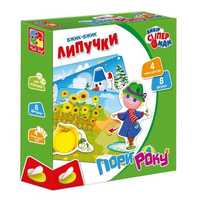 Игра Vladi Toys Времена года (Пори року) с липучками (Укр) (VT1302-23)