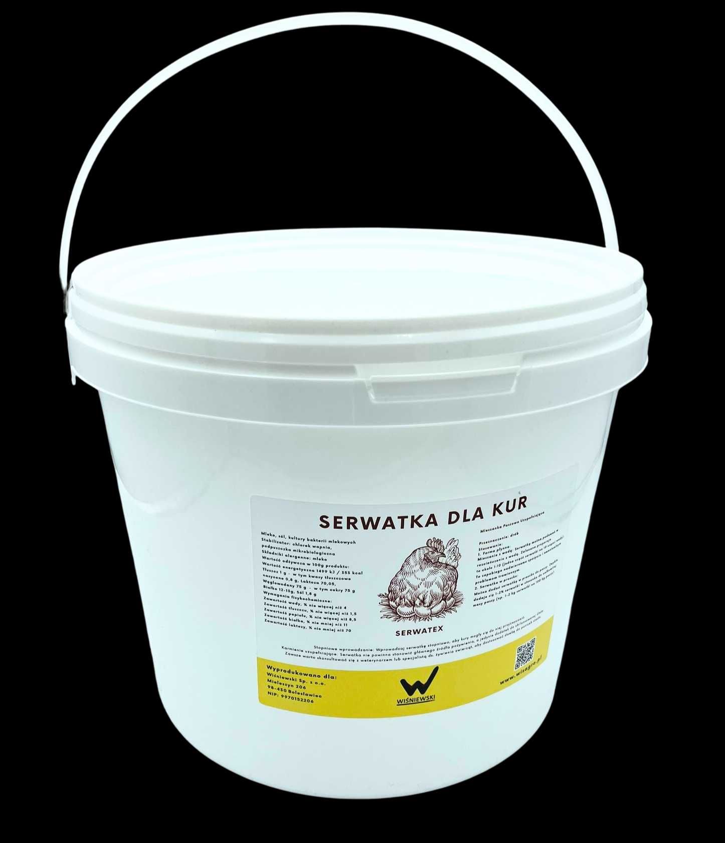 Preparat Serwatka mleczna dla kur serwatex opakowanie 5kg WISAGRO