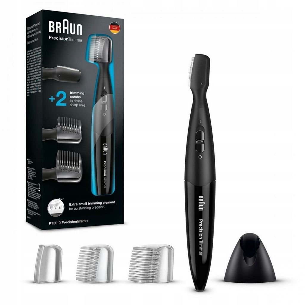 trymer braun pt 5010 precyzyjny elektryczny trymer do golenia zarostu