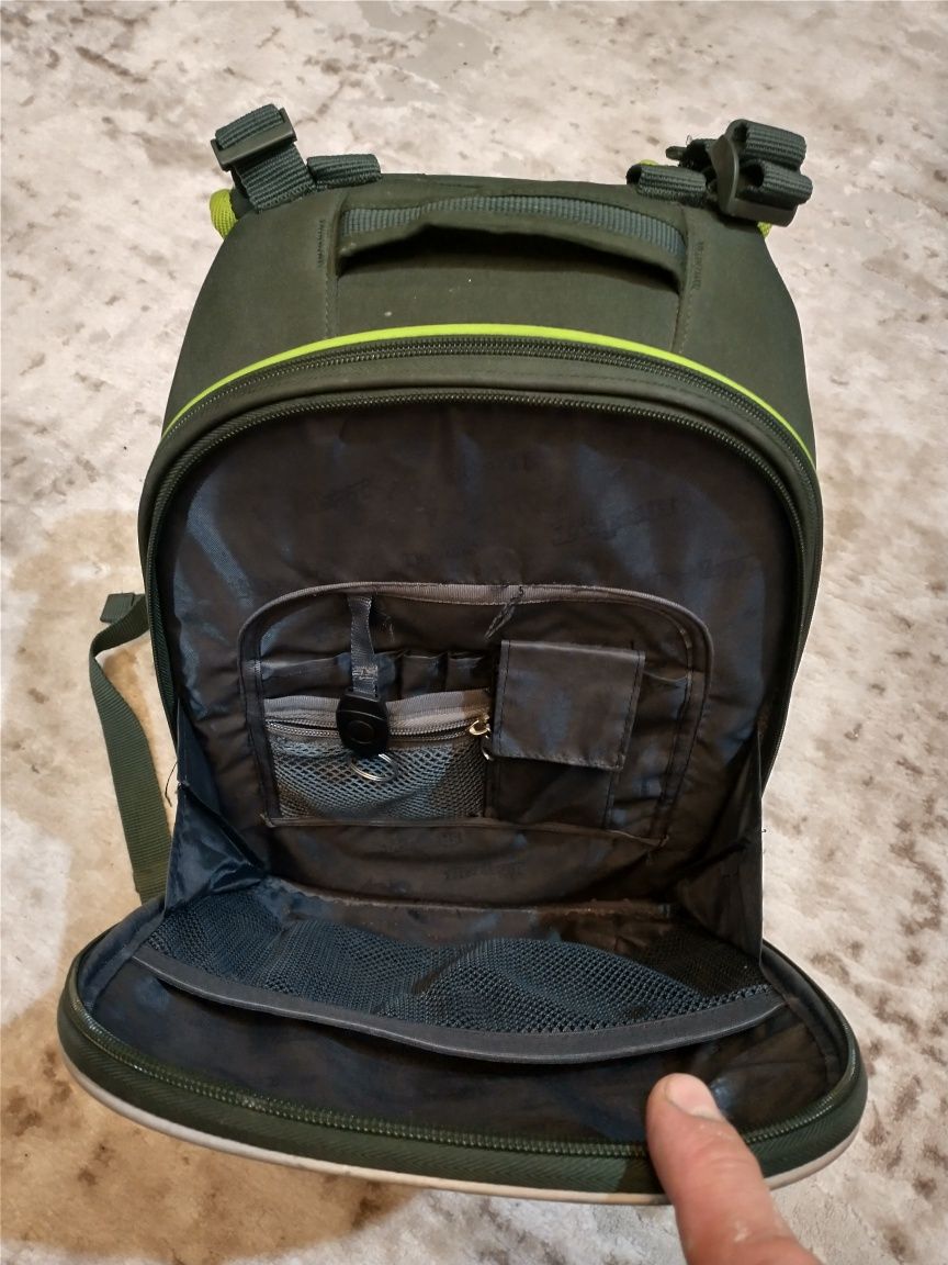 Рюкзак шкільний дитячий (1 вересня) зелений