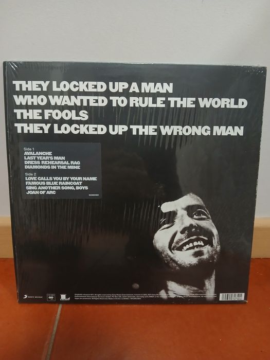 LP Leonard Cohen "Songs of Love and Hate" (NOVO)