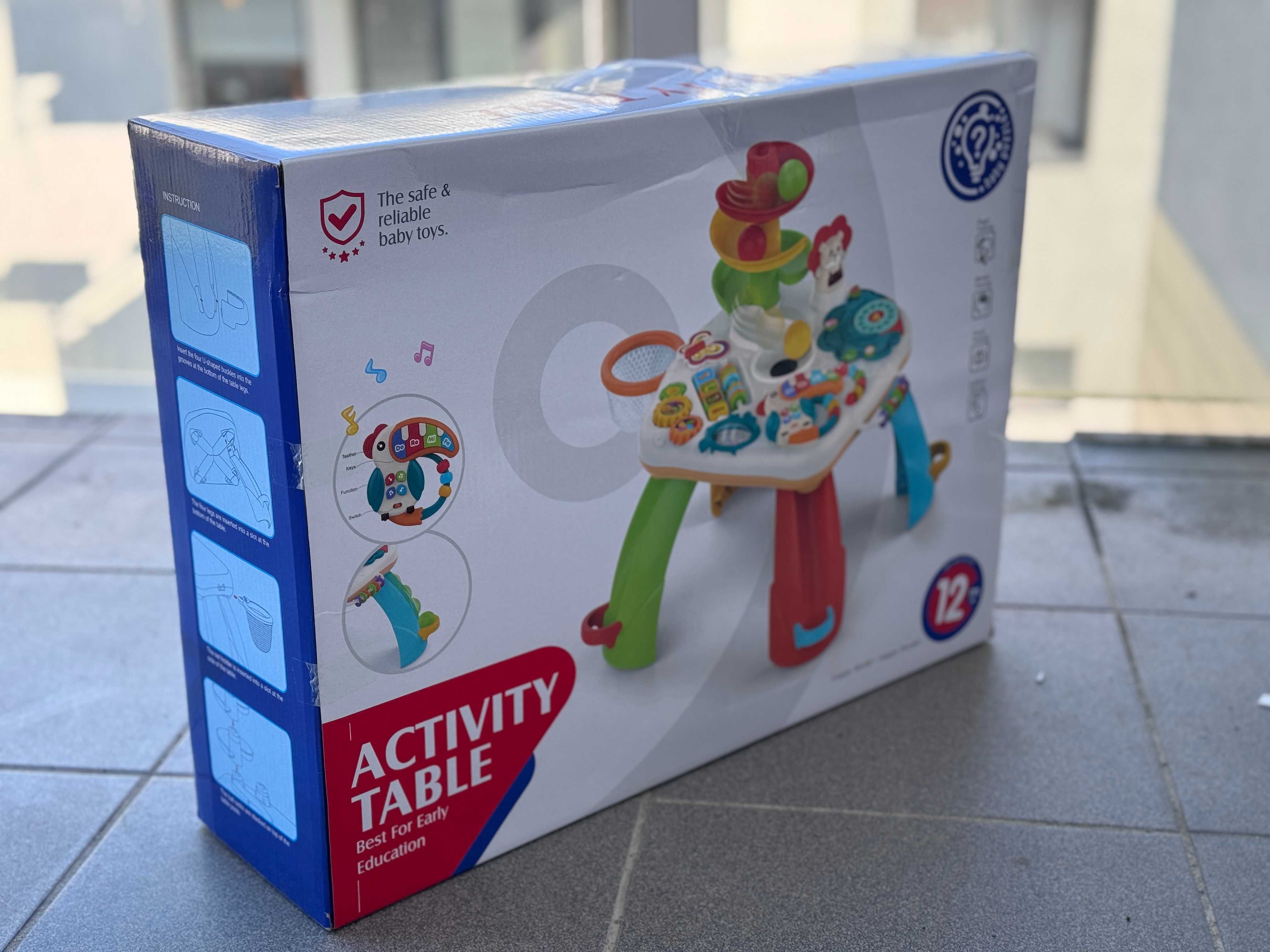 Zestaw Dla Dzieci Stolik Edukacyjny 2w1 + Tablica Interaktywna OKAZJA