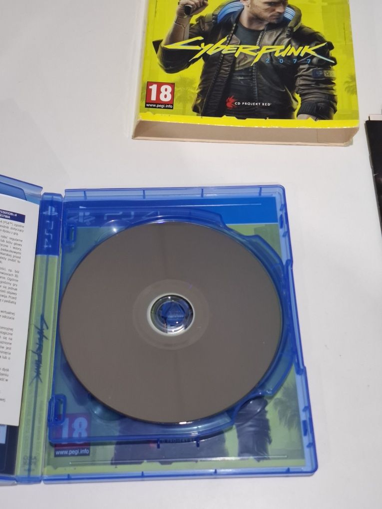 Cyberpunk 2077 ps4 ps5 PL+dodatki mapa itd.