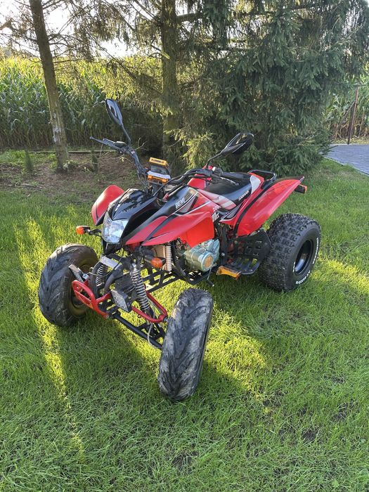 Quad Bashan 200. Przeglad i OC aktualne.