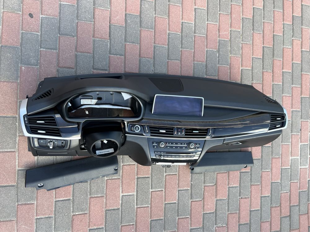 Торпеда,передняя панель консоль bmw x5 f15 usa с airbag