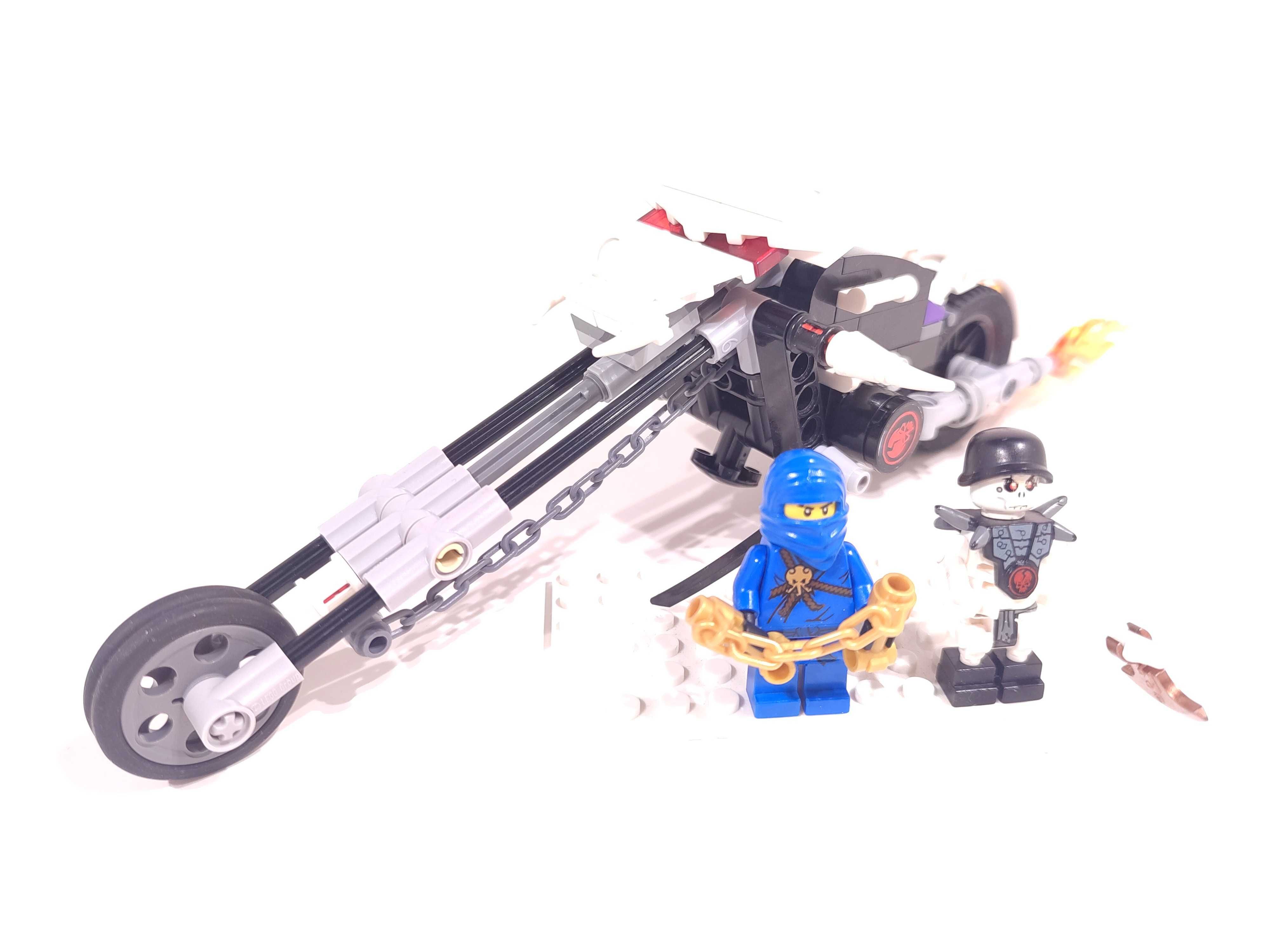 LEGO Ninjago 2259 - Motocykl czaszki - Komplet 100%